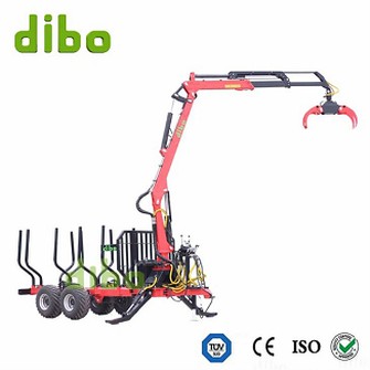 Trailer Mounted Log Loader